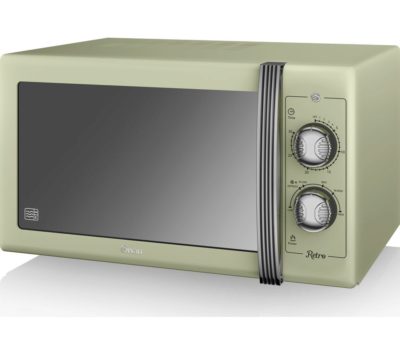 SWAN Retro SM22070GN Solo Microwave - Green SWAN Retro SM22070GN Solo Microwave - Green